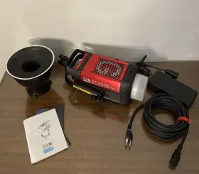 Sd300b Gvm 740283901037 Pro 300w Bi-color Led Video Cob Studio Light - For Parts/repair