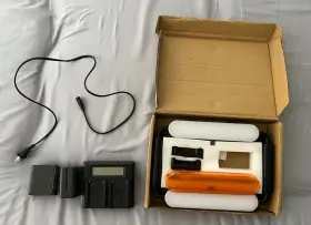 Gvm 744759409010 Led Ring Light 5600k Selfie Smartphone Video Rig And Battery Pack Combo