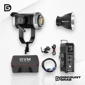 Gvm-sd600d Gvm 975885690308 Sd600d Bi-color Led Studio Monolight Kit