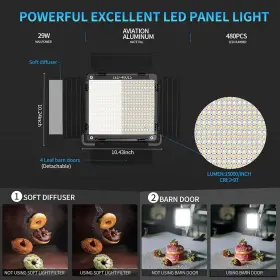 Gvm Great Video Maker 689740986258 2 Pack Led Lighting Kits With App Control Bi-color Variable Of #2