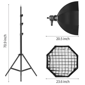 Gvm Great Video Maker 769135320758 80w Light Studio Lights For Photography Softbox Lighting Kit With B #3