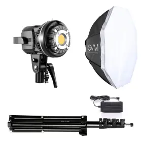 Gvm Great Video Maker 769135320758 80w Light Studio Lights For Photography Softbox Lighting Kit With B