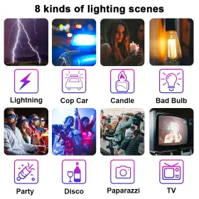 Gvm Great Video Maker 784848499638 Rgb Led Light 2pcs Lighting Kit With App Control 40w Photog #2