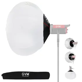 Gvm-dl65r-dl85r-sc13 Gvm Great Video Maker Lantern Softbox Soft Light Modifier 33inch Quick-setup Quick-folding Gv