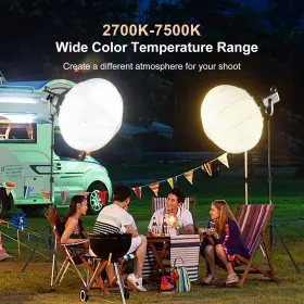 Gvm-pr150d123 Gvm Great Video Maker 150w Light Kit 2700k-7500k Continuous Lighting For Photography With #2