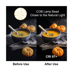 Sd-200r Gvm Great Video Maker 200w Rgb Light Bi-color Cob Photography Lighting With Bowens Mount #2
