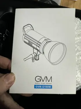 Gvm-g100w Gvm G100w 90w Bi-color Led Video Spotlight #gvm-g100w