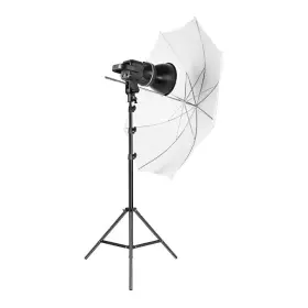 Gvm-p80s-ii-1 Gvm Led Video Soft Light Daylight-balanced Ls-p80s 1-light Kit With Umbrella