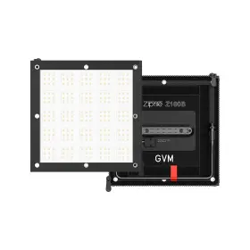 Gvm-z100b Gvm Ziptile Z100b Bi-color Led Light Panel 100w #gvm-z100b