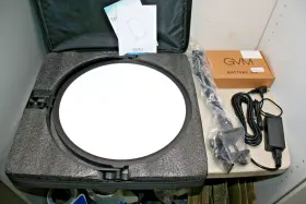 Gvmy60d256 Gvm Y60d256 14 Inch 60w Bi-color Soft Led Edge Video Light With Batteries New