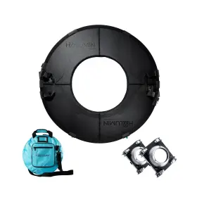 H18-001 Halumin Continuous Light Photography System Open Cylindrical Softbox With Bowens Moun