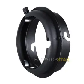 Sn13 Happytopstar Elinchrom To Bowens Mount Ring Adapter For Studio Flash Light Strobe Speedr Inch