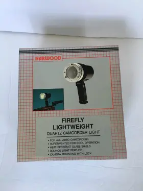 No.v-150 Harwood Vintage Quartz Camcorder Light Firefly Lightweight Working Great