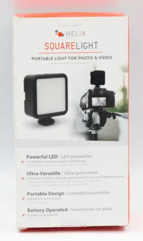 Helix 810061140856 Square Light Portable For Photo And Video - 800 Lumens 49 Leds #3