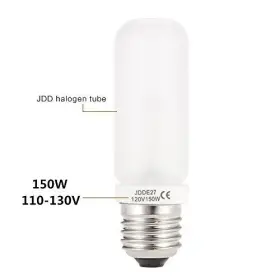 110-130v Heshan Vstar Lighting 702971041043 Jdd Type 150w Frosted Halogen Light Bulb Replacement Modeling #3