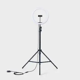 89659091 Heyday 12 Inch Rgb Ring Light With Tripod - Dark Blue