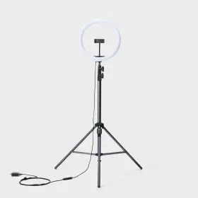 89736297 Heyday 12 Inch Rgb Ring Light With Tripod - Black