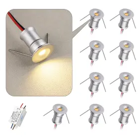 Ht-902 Hhtun 902 Led Mini Spotlight Dc12v 1w Suitable For Bookcases Cabinets And Various D