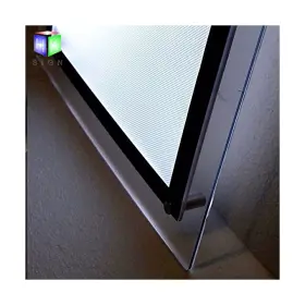 Hksign-a2 Hksign Hks0650b Acrylic Backlit Light Crystal Led Photo Frame Box For Office #3