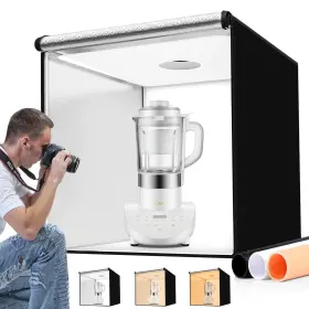 Hongbang 631161476146 Photo Light Box 40x40 Inch For Photography 3 Color 10-level Adjustable