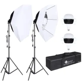 Sb02qpro Hpusn Upgrade Version Softbox Lighting Kit 26inches Hexagon Continuous S