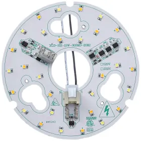 Hxt-gymz01 Huixute 1-pack 5.3 Inch Led Retrofit Light Kit For Ceiling Flush 15w 120v 3000/45