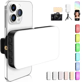 Hyangqu 614161254976 Light Selfie For Iphone High Power Rechargeable Rgb Video R