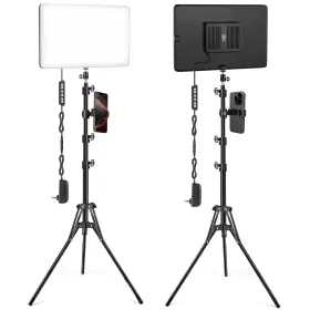 Cl-20wht Icceue 2-pack Led Video Light Kit With 63ftft Tripod Stand 2500k-8500k Dimmable Studi