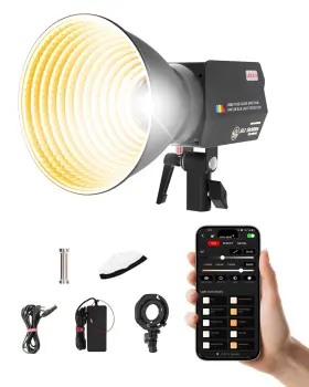 Js-130bna Ifootage Sl1 130bna 130w Bi-color Cob Led Video Light Standard Bowens Mount Point Sour