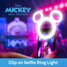 Ijoy 842700179316 Disney Mickey Mouse Clip On Selfie Ring Light For Phone - Rechargeable #2