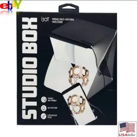 Ijoy 842700188127 Light Room Photo Studio Box Photography Lighting Tent Kit Backdrop Cube Mini
