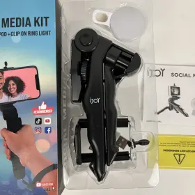 Ijssmk01-wm Ijoy Studio Social Media Kit Phone Clip Tripod On Ring Light User Manual #3