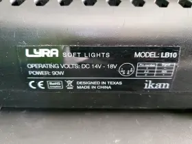 Lb10 Ikan 847983018277 Lyra Bi-color 3-point Led Light Kit Softlight #2