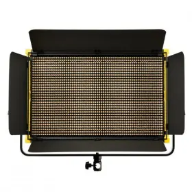Oyb15 Ikan Onyx 1 X 2 Bi-color 3200k-5600k Aluminum Led Light With V-mount Battery Plate