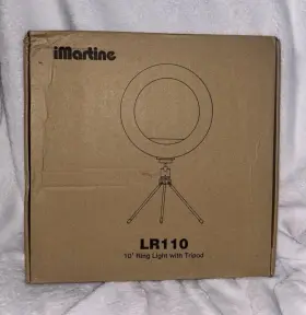 Imartine Lr110 10ftft Led Ring Light Tripod Kit Remote Mic Phone Holder