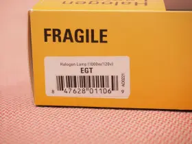 1000w Impact 847628011069 Egt Lamp 120vac New #3