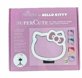 Sil-34808 Impressions Nib Hello Kitty Supercute 10 Inch Rgb Desktop Ring Light With Tripod #2