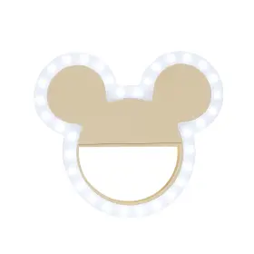 Impressions Vanity Company 810035564817 Disney Mickey Glowme Led Beauty Selfie Ring Light With 3 L