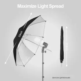 4332044767 Inc 2 Pack 33inch Professional Photography Studio Photo Lighting Flash #2