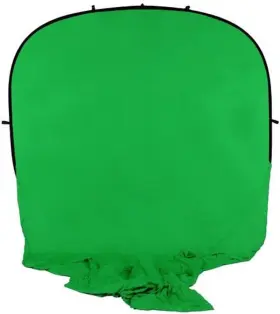 Inc. 726084533929 Collapsible Portable Backdrop Kit With 2.1m Stand 8x14ft Muslin Chromakey Green