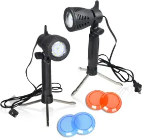Em-7w-ltl Inc Photography Led Continuous Light Lamp 5500k Portable Camera Photo Lighting For T