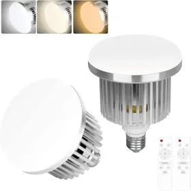 Em-bulb105-br Inc 2 Pack 85w E27 Led Light Bulb For Umbrella/softbox Lighting Kit Dimmable Color