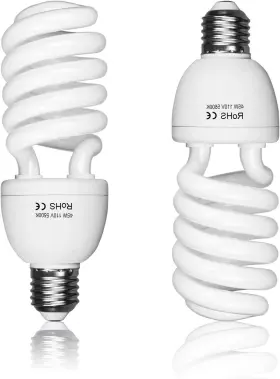 Em-bulb45-2 Inc Full Spectrum Light Bulb 2 X 45w 5500k Cfl Daylight For Photography