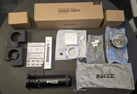 Gc60 Inkee Gold Crow 60w Led Video Light 2700-6500k Continuous Lighting Bi-color