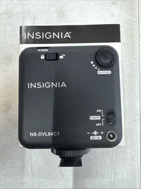 Ns-dvl64c1 Insignia Universal 64-led On-camera Video Light Hot Shoe Mount #2