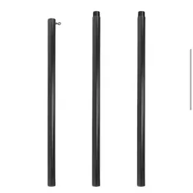 Iyn Stands 035286325844 String Light Pole Stand Portable Black 3 Piece Assembly #3