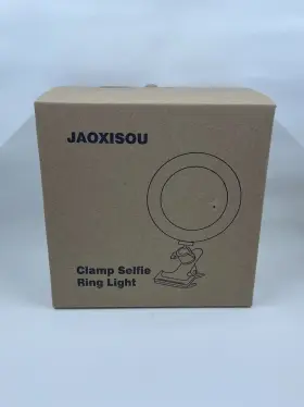 Jaoxisou 788436047614 Video Conference Lighting 6.3 Inch Selfie Ring Light With Clamp Mount For Laptop