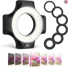 Topfotoled60 Jjc Macro Ring Light For Dslr Lens Canon Ef 100mm F2.8l/rf