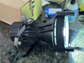 K5600 Joker-bug 800w 800 Hmi Light Kit With Ps Barndoors 3 Lens Attachments Bulbs #3