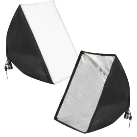 Jsag382 Julius Studio 20 Inch X 28 Soft Box With Built-in Bulb Socket Light Stand Carr #2